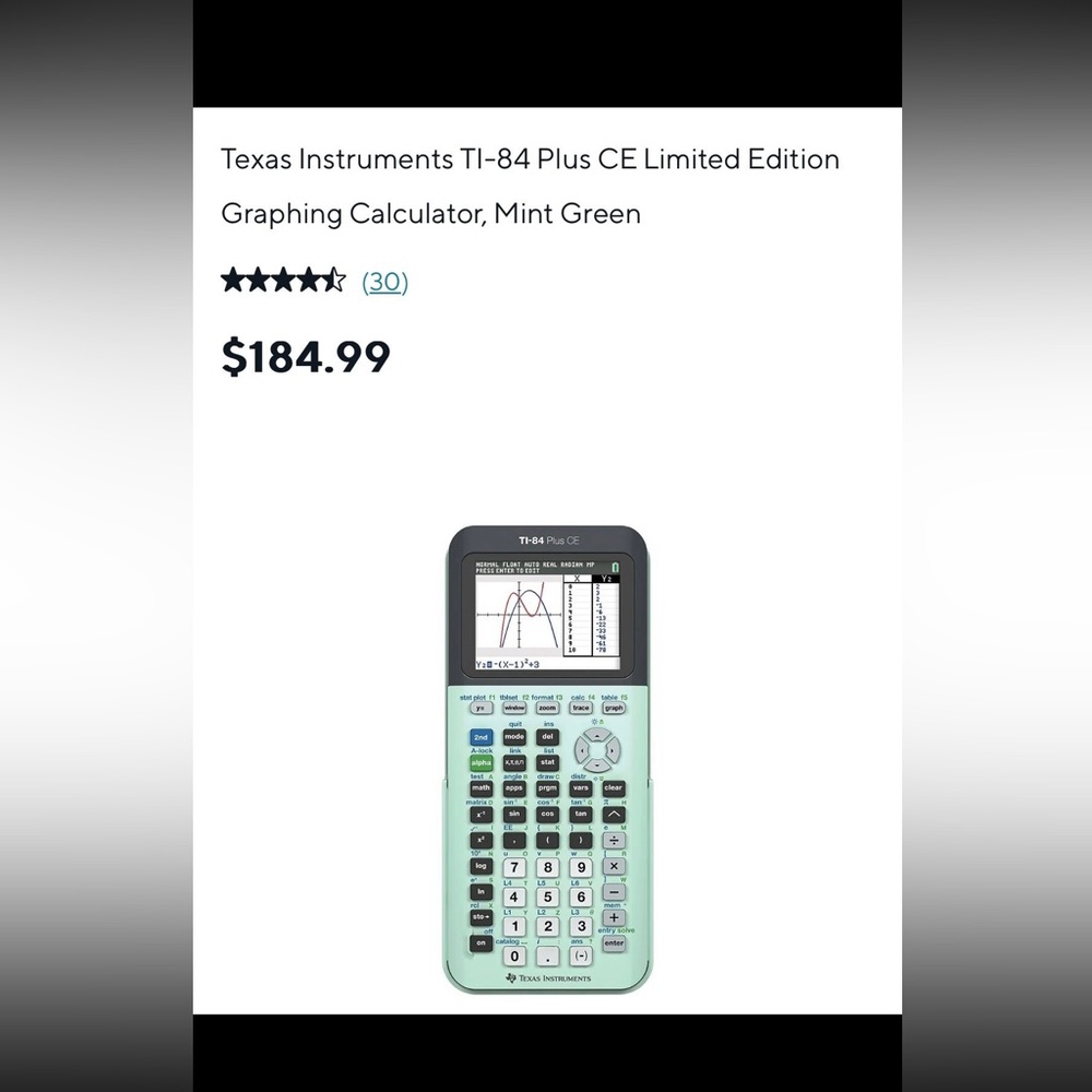 TI-84 plus brand new graphing calculator
